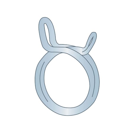 Hose Clamp 1-1/8 Double Wire ZC